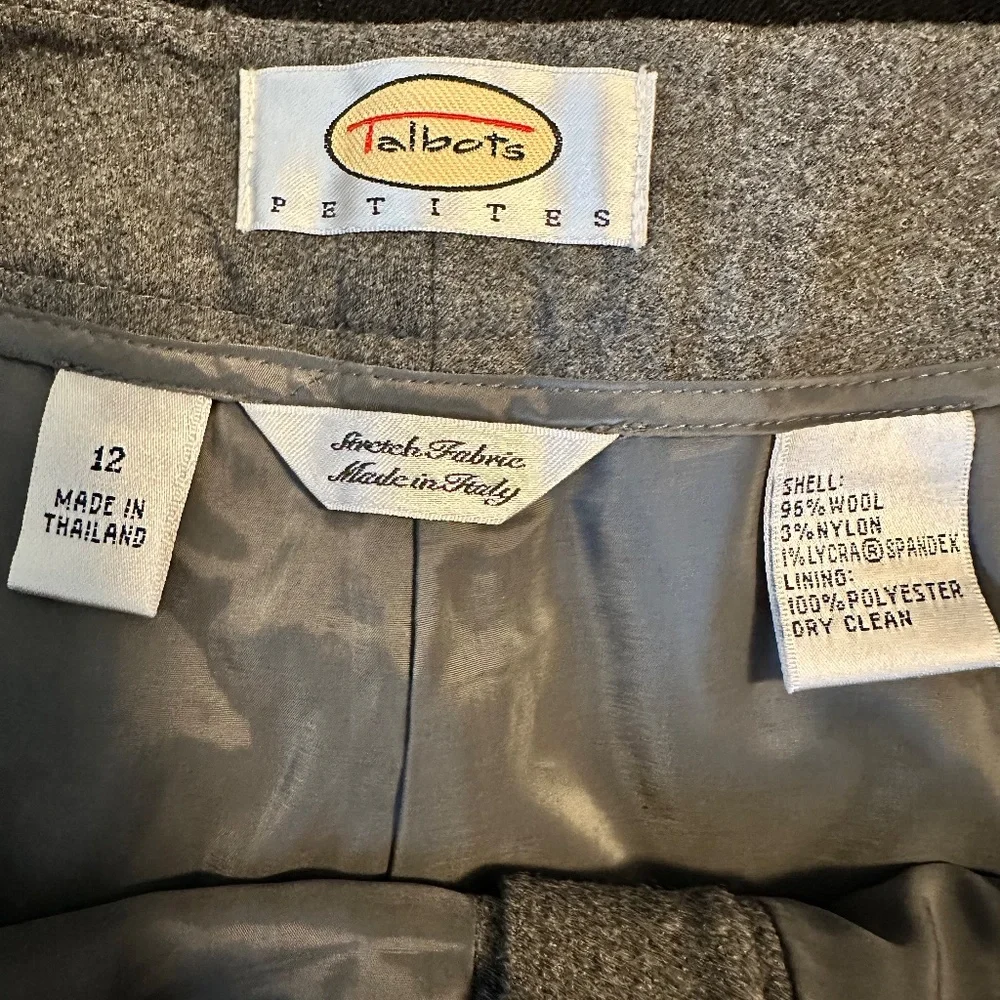 Talbots Wool Trousers - Picture 3 of 3